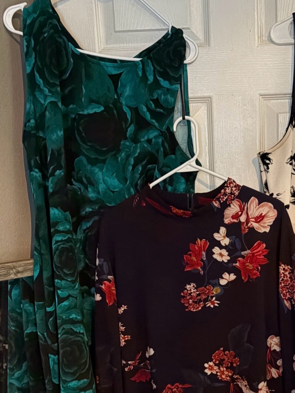 Floral Duo Midi Dresses